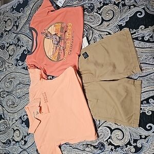 NEW Boys 3 piece outfit Lucky Brand Oshkosh Size 6/8